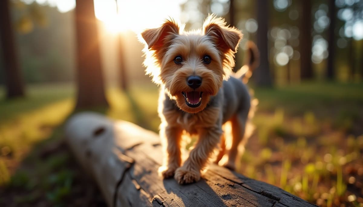 A dog on a walk — Mobile Vet for Senior Dogs in San Francisco, CA