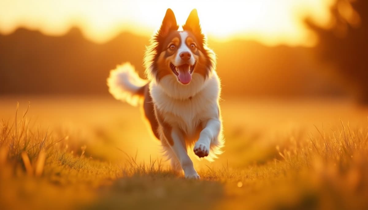 A dog on a walk — Mobile Vet for Senior Dogs in Santa Ana, CA