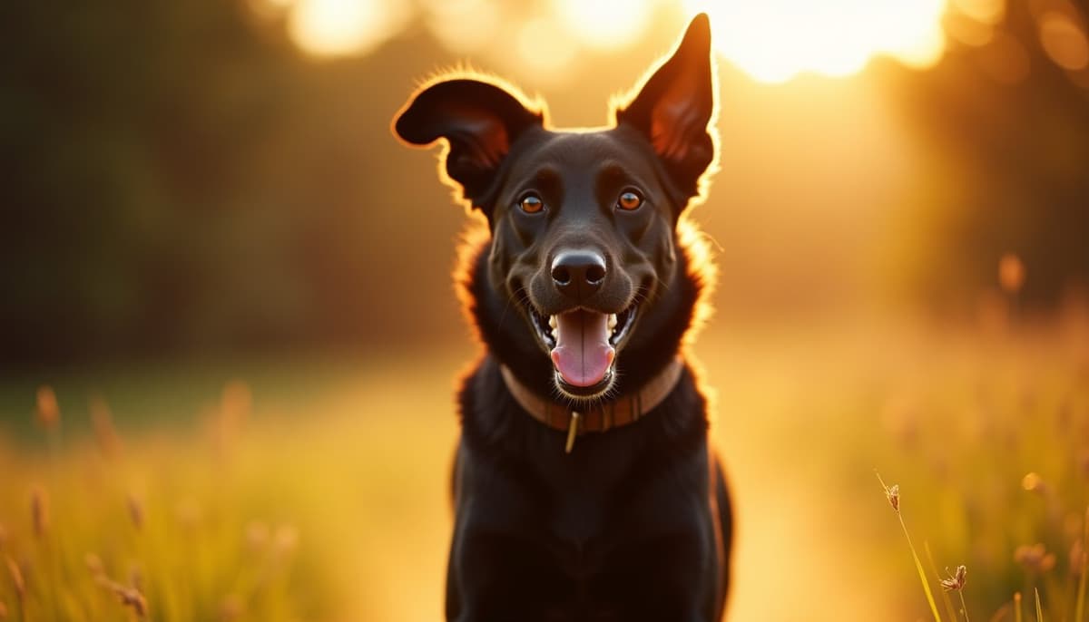 A dog on a walk — Mobile Vet for Senior Dogs in Savannah, GA
