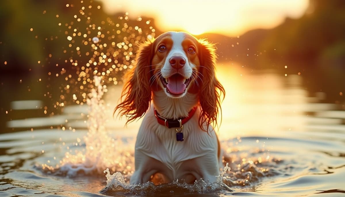 A dog on a walk — Mobile Vet for Senior Dogs Scottsdale AZ