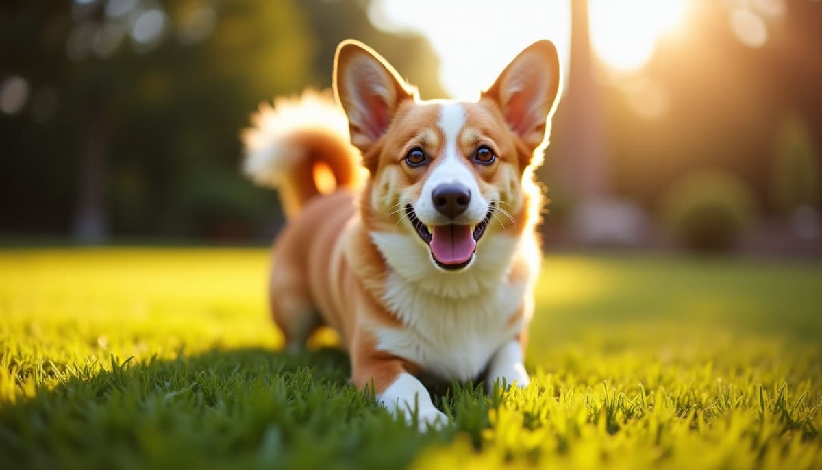 A dog on a walk — Mobile Vet for Senior Dogs in Seattle, WA