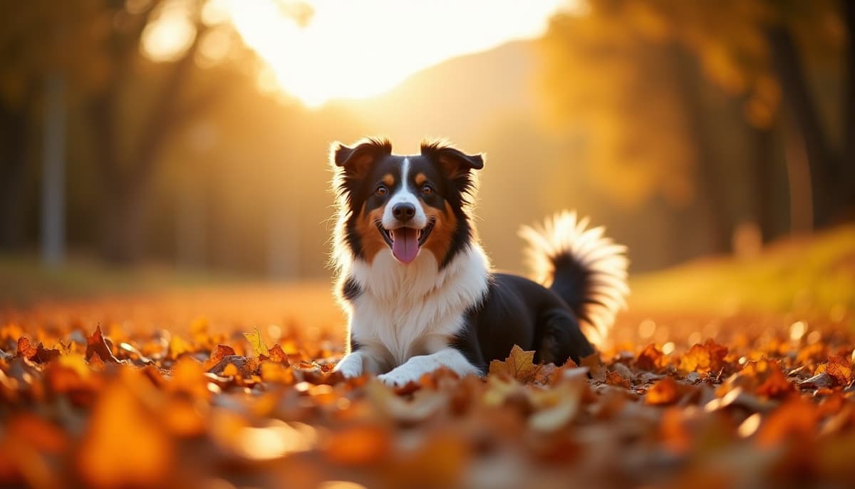 A dog on a walk — Mobile Vet for Senior Dogs in Simi Valley, CA