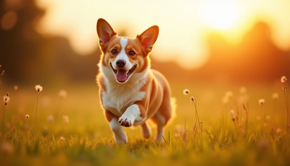 A dog on a walk — Mobile Vet for Senior Dogs in Sioux Falls, SD