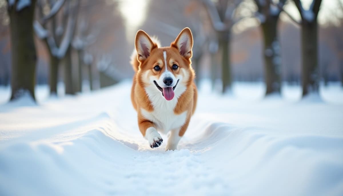 A dog on a walk — Mobile Vet for Senior Dogs in Sunnyvale, CA