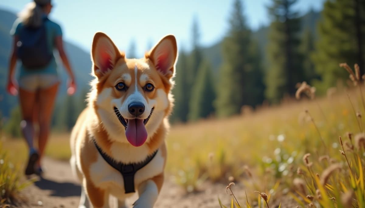 A dog on a walk ā Mobile Vet for Senior Dogs in Tempe, AZ