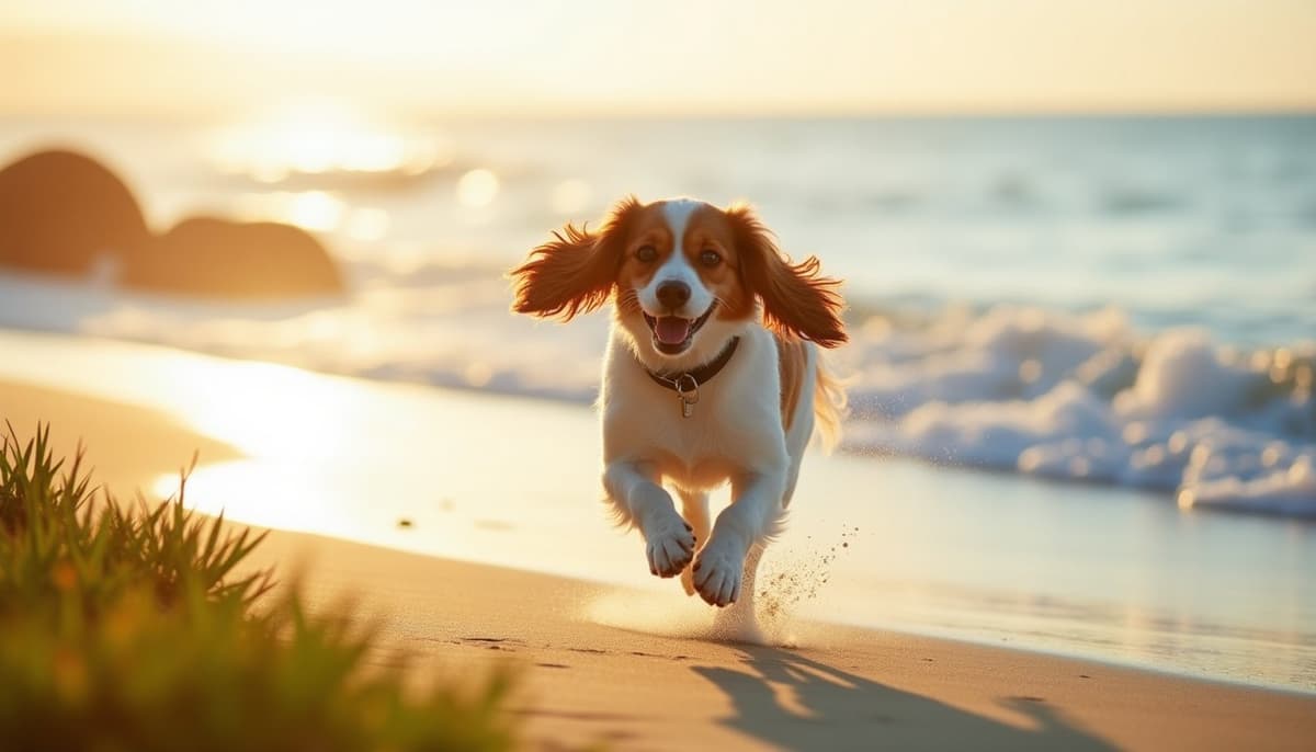 A dog on a walk ā Mobile Vet for Senior Dogs in Thousand Oaks, CA