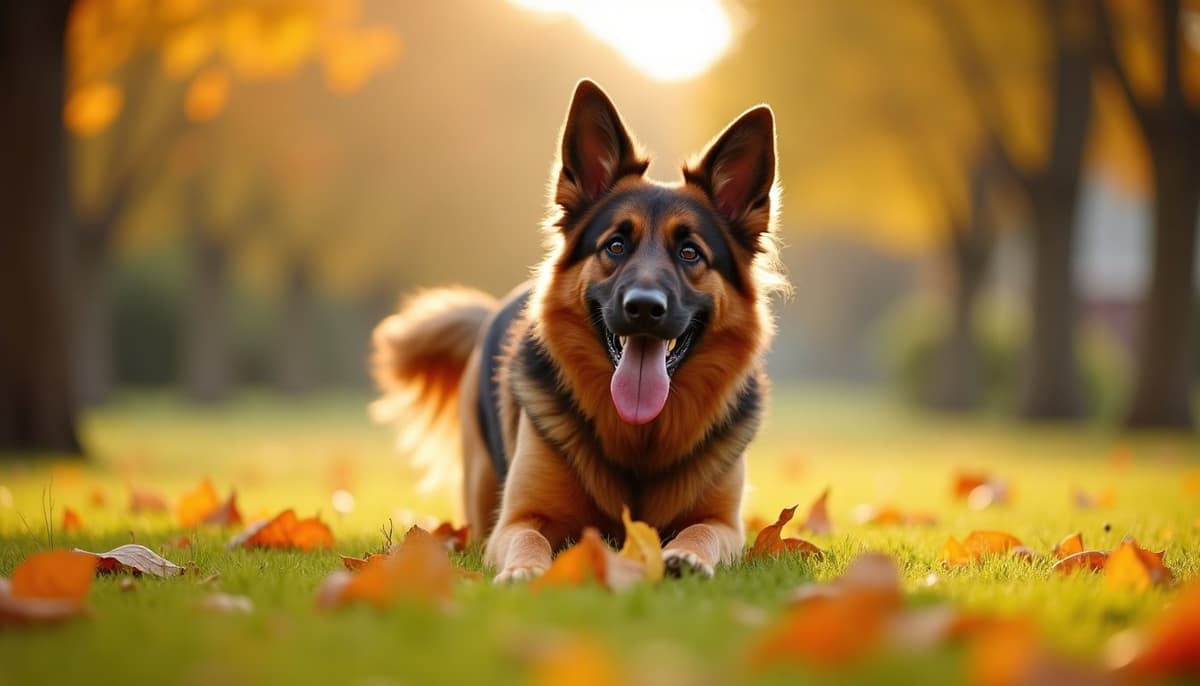 A dog on a walk — Mobile Vet for Senior Dogs in Torrance, CA