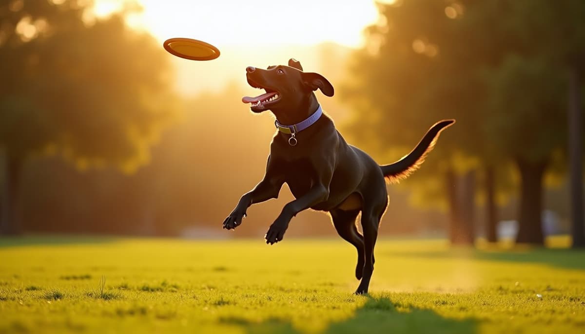 A dog on a walk — Mobile Vet for Senior Dogs in Tucson, AZ