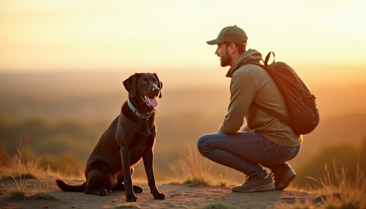 A dog on a walk — Mobile Vet for Senior Dogs in Virginia Beach, VA