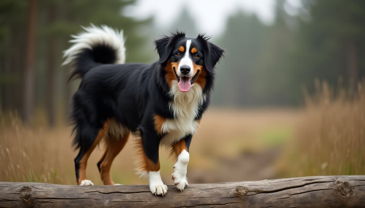 A dog on a walk — Mobile Vet for Senior Dogs in Visalia, CA