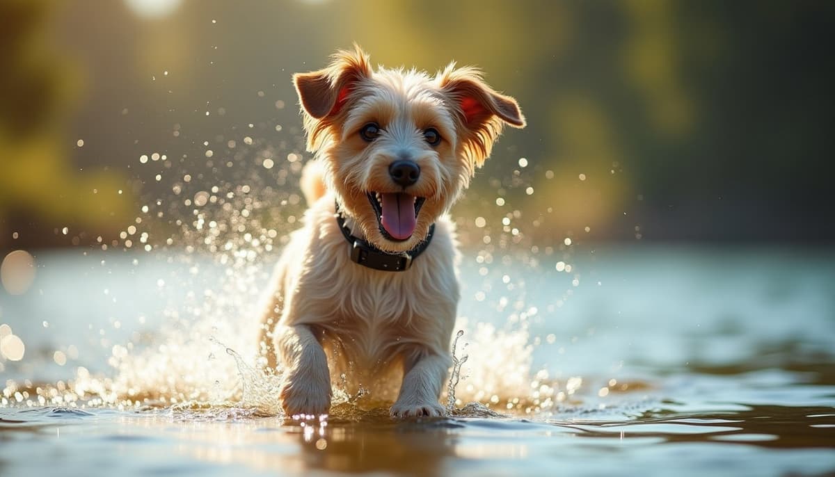 A dog on a walk — Mobile Vet for Senior Dogs in Washington, DC