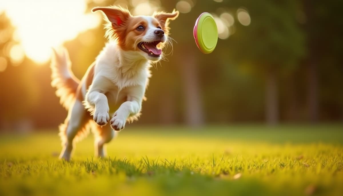 A dog on a walk — Mobile Vet for Senior Dogs in Wichita, KS