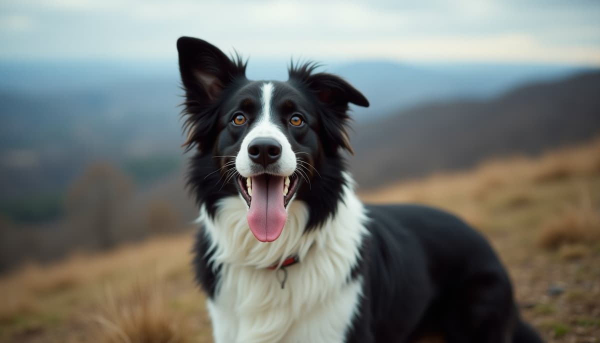 A dog on a walk — Mobile Vet for Senior Dogs in Winston Salem, NC