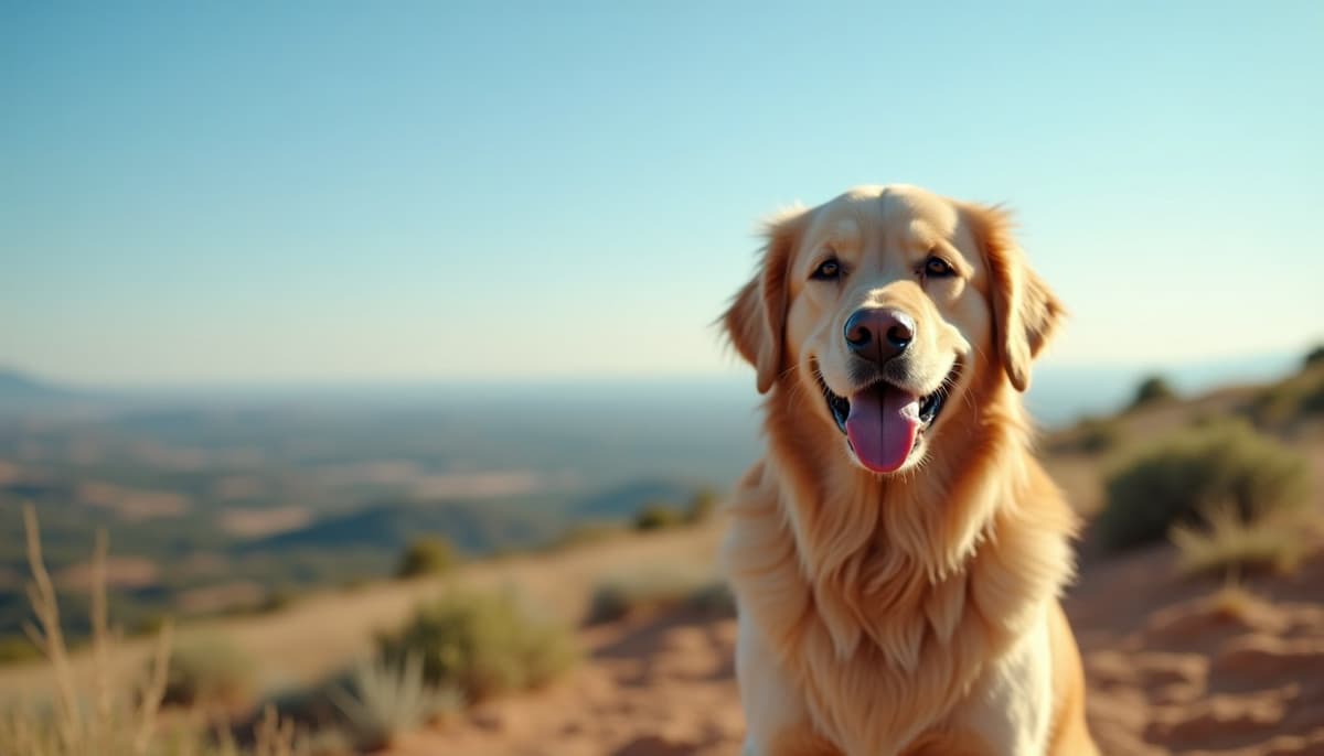 A dog on a walk — Peptides for Dogs in Amarillo, TX