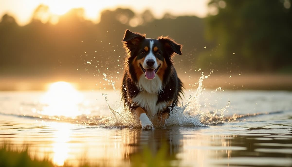 A dog on a walk — Peptides for Dogs in Arlington, TX
