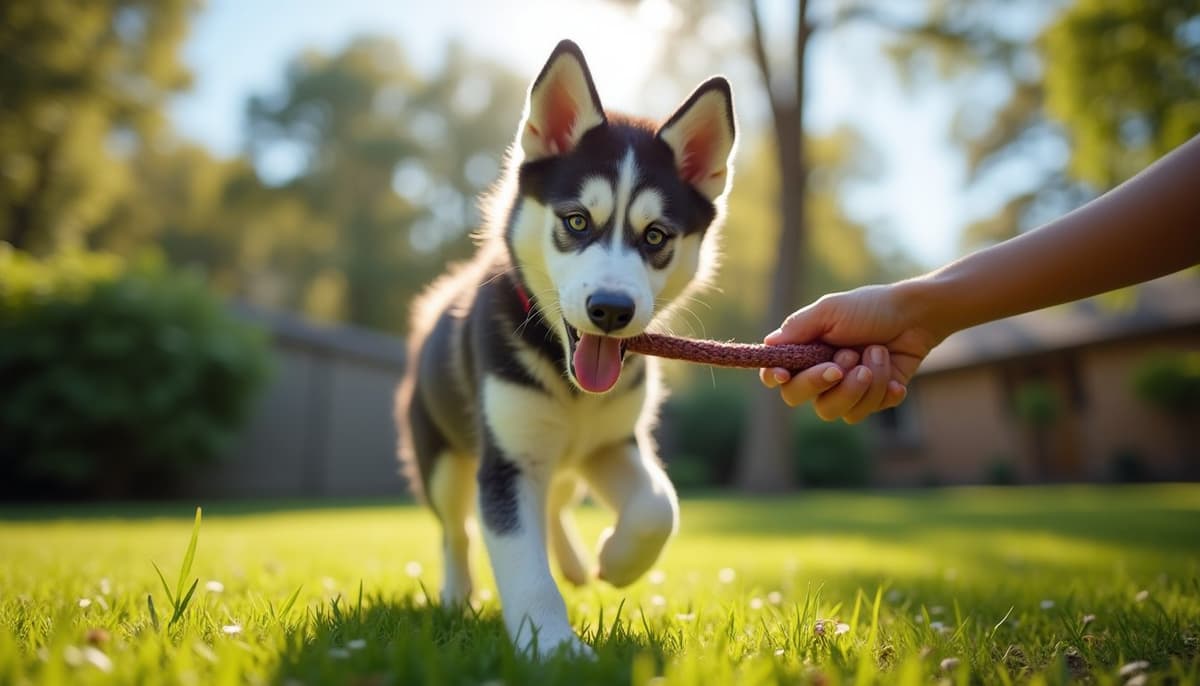 A dog on a walk — Peptides for Dogs in Charlotte, NC