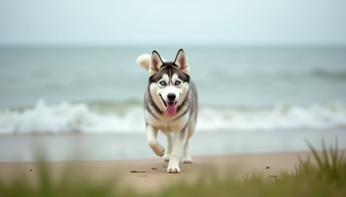 A dog on a walk ā Peptides for Dogs Clearwater FL