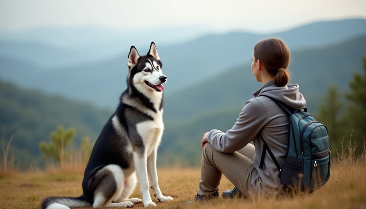 A dog on a walk — Peptides for Dogs in Columbus, OH