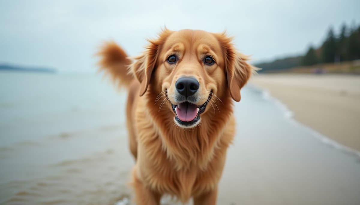 A dog on a walk — Peptides for Dogs in Concord, NH