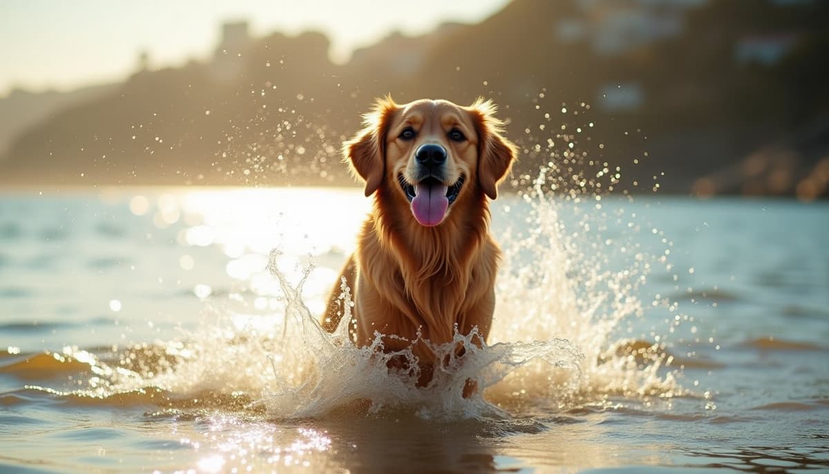 A dog on a walk — Peptides for Dogs in Daly City, CA