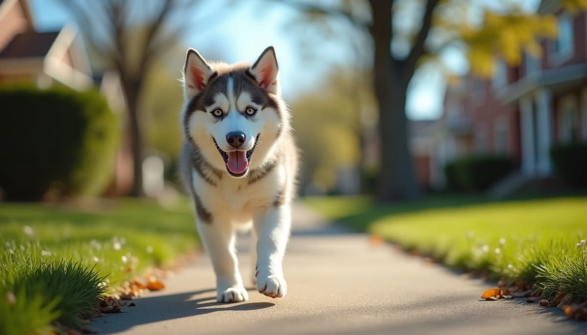 A dog on a walk — Peptides for Dogs in Elgin, IL