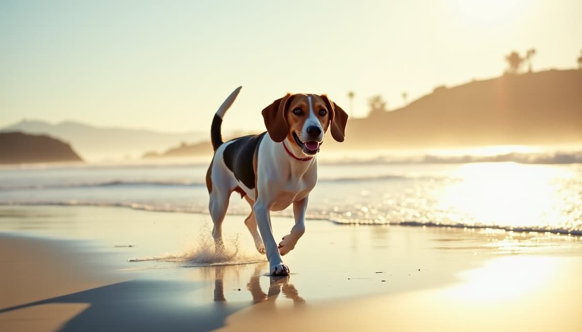 A dog on a walk ā Peptides for Dogs in Escondido, CA