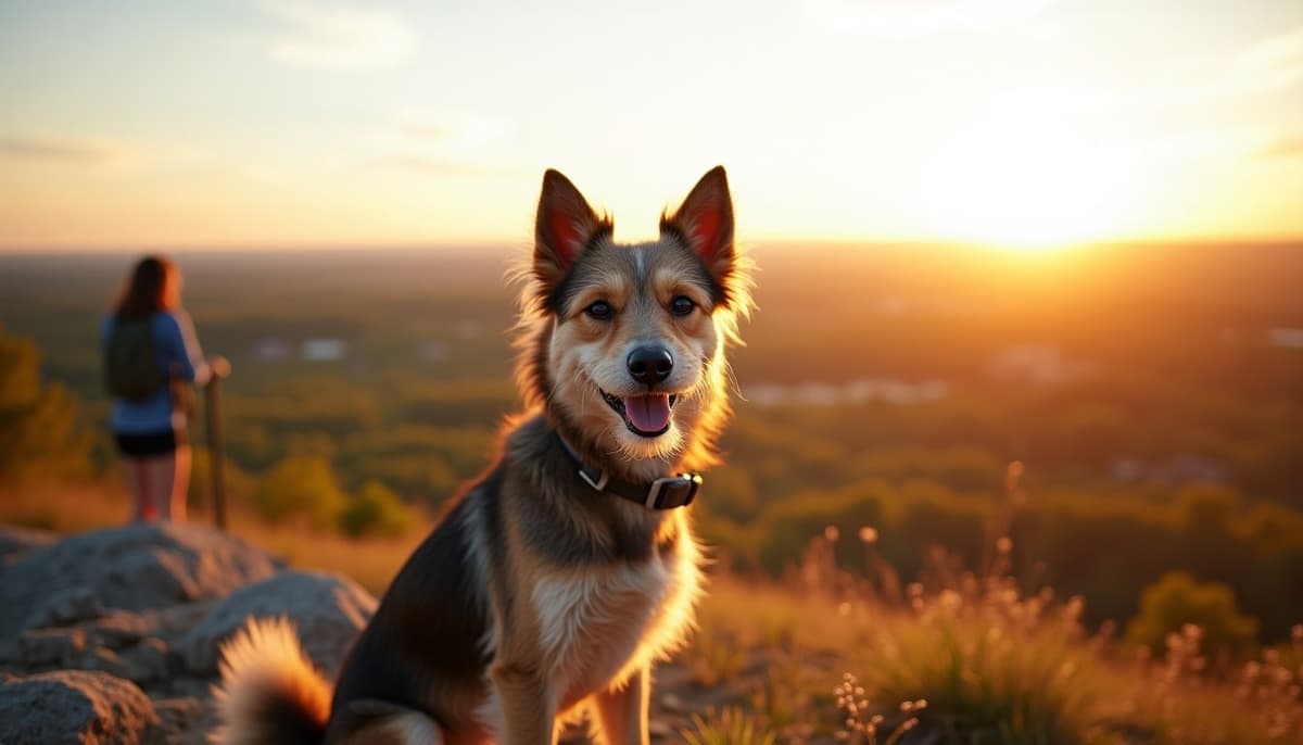 A dog on a walk ā Peptides for Dogs in Fort Wayne, IN