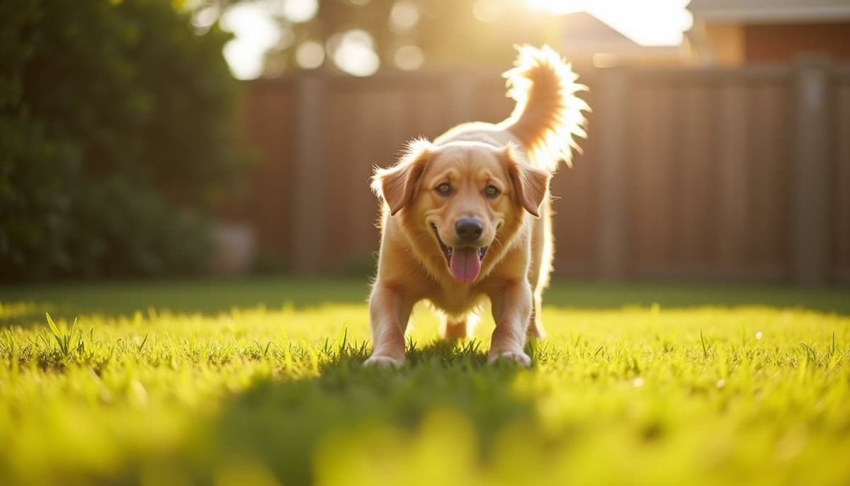 A dog on a walk ā Peptides for Dogs in Fremont, CA