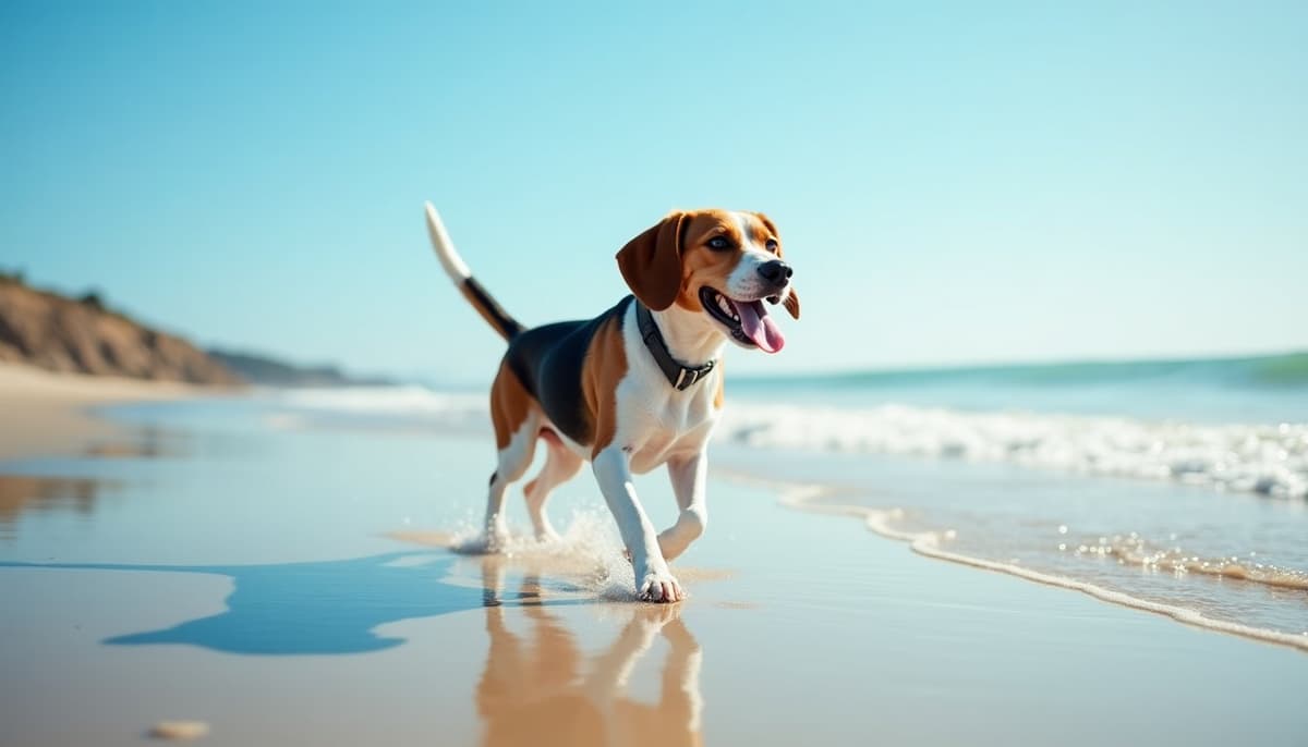 A dog on a walk ā Peptides for Dogs in Gilbert, AZ