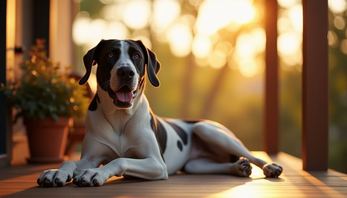 A dog on a walk — Peptides for Dogs in Hayward, CA