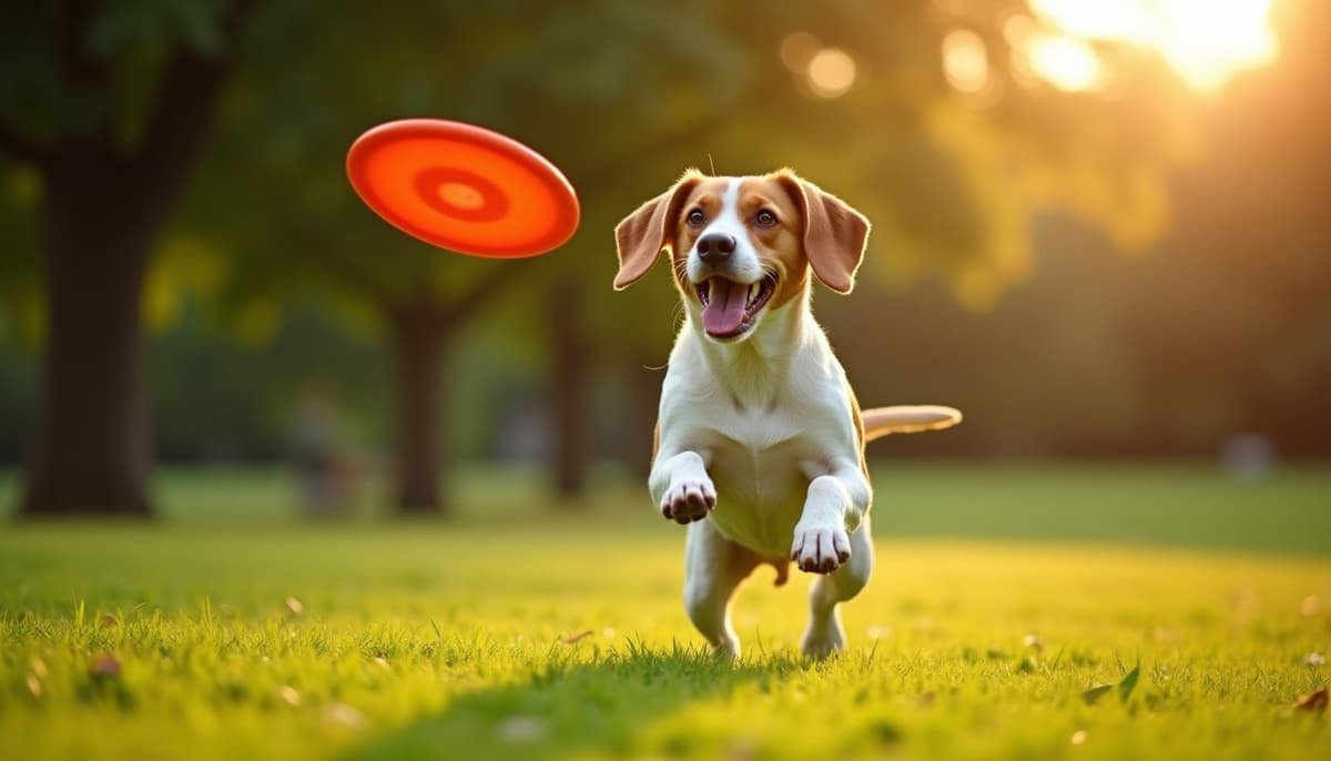 A dog on a walk — Peptides for Dogs in Houston, TX