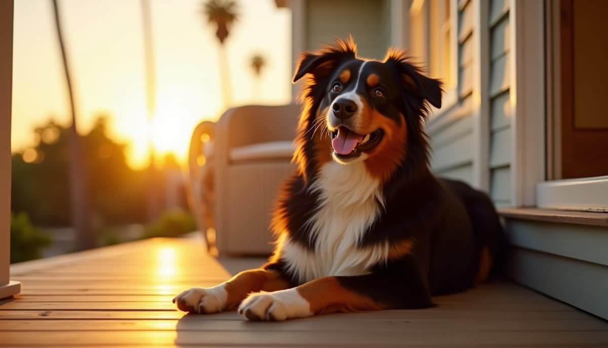 A dog on a walk — Peptides for Dogs in Huntington Beach, CA