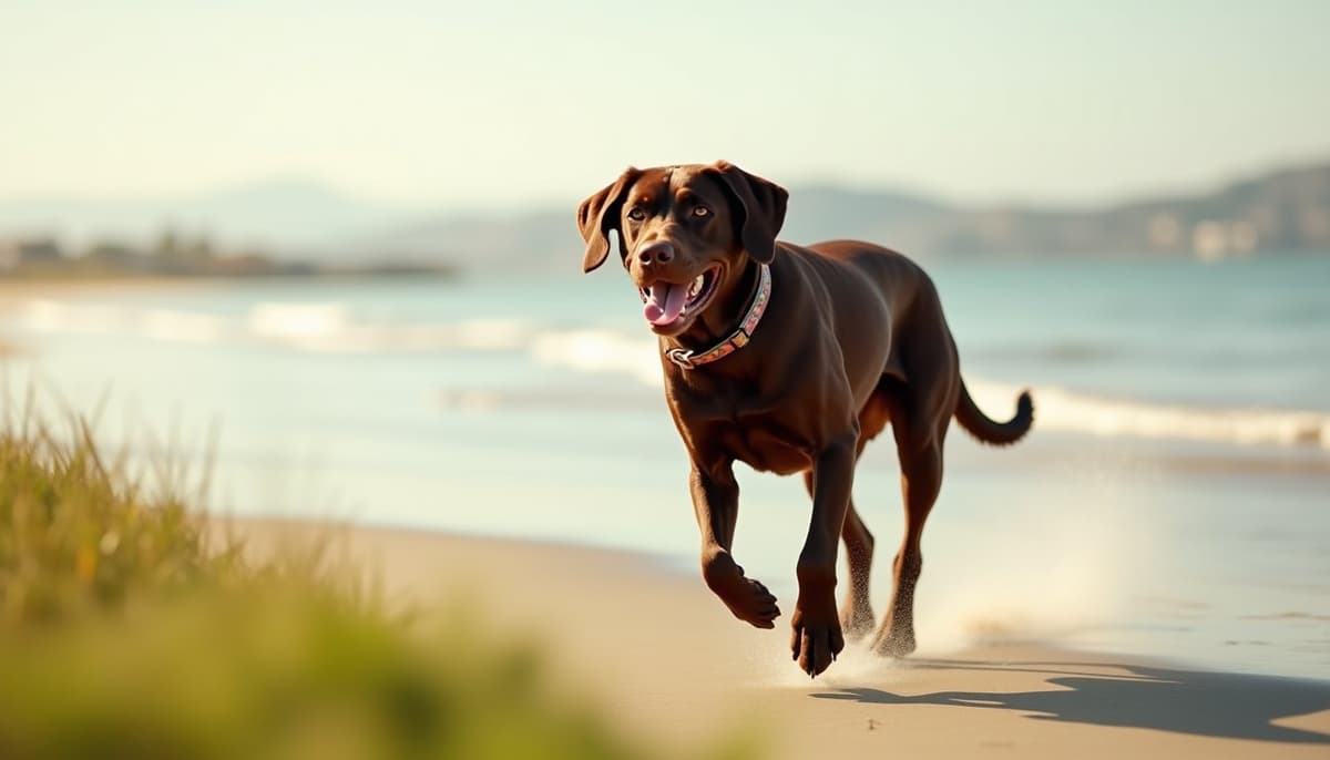 A dog on a walk ā Peptides for Dogs in Independence, KS