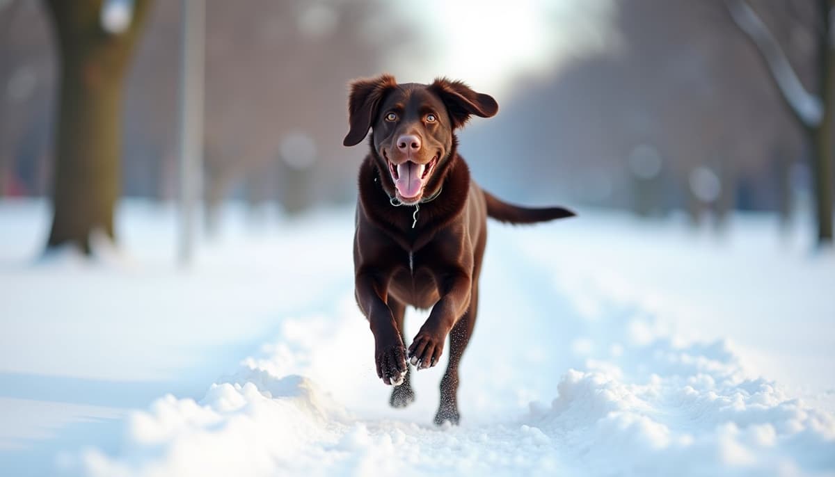 A dog on a walk ā Peptides for Dogs in Lafayette, LA