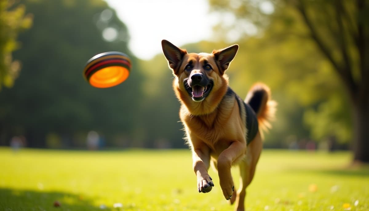 A dog on a walk — Peptides for Dogs in Lubbock, TX