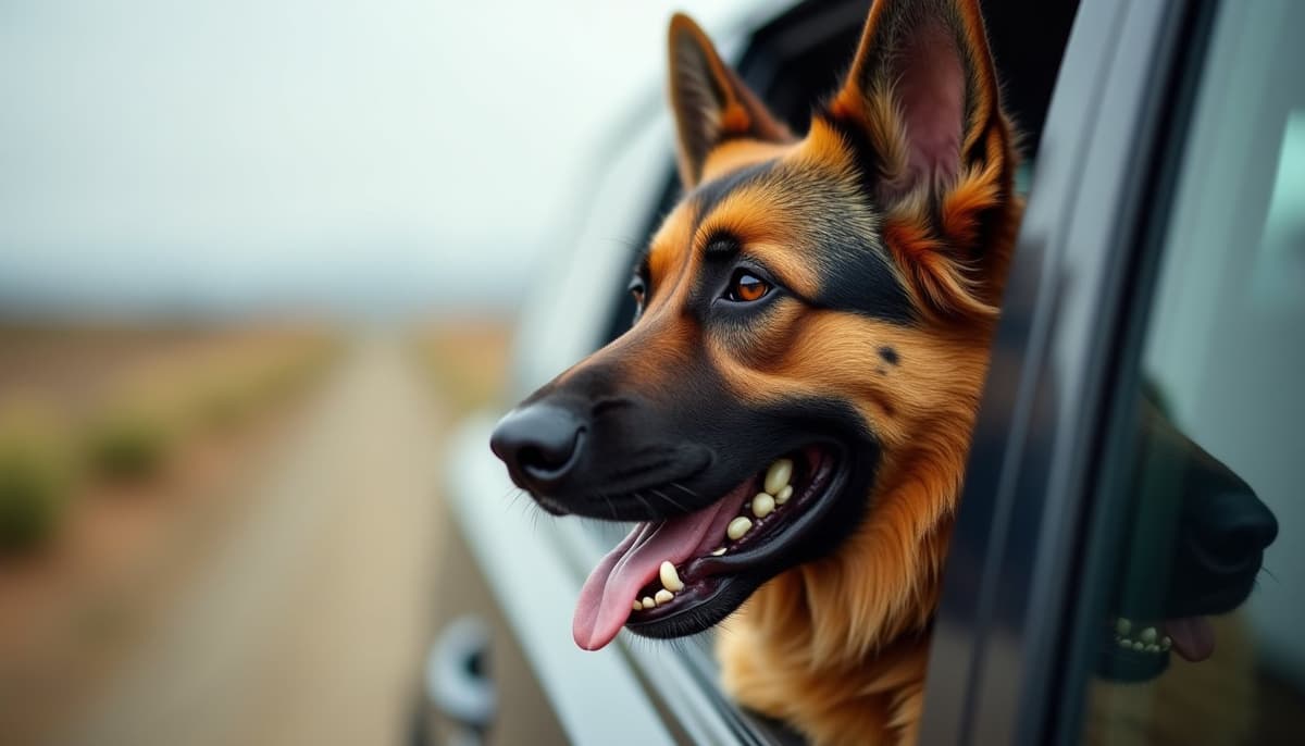 A dog on a walk ā Peptides for Dogs in Modesto, CA