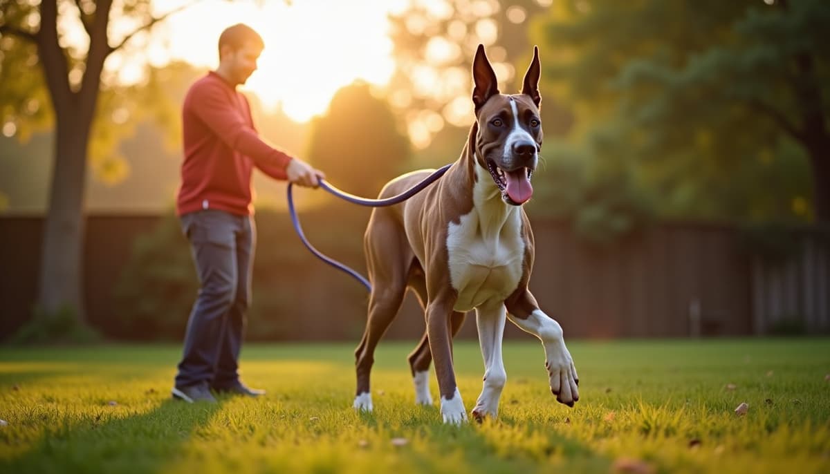 A dog on a walk ā Peptides for Dogs in Naperville, IL