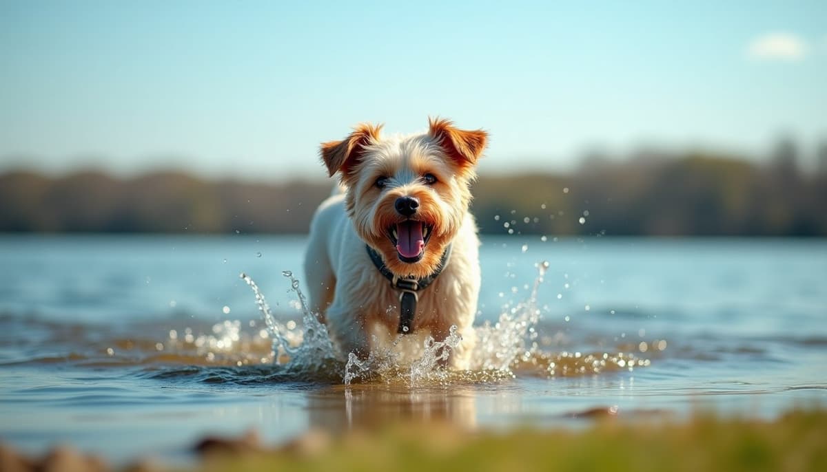 A dog on a walk — Peptides for Dogs in New Haven, CT