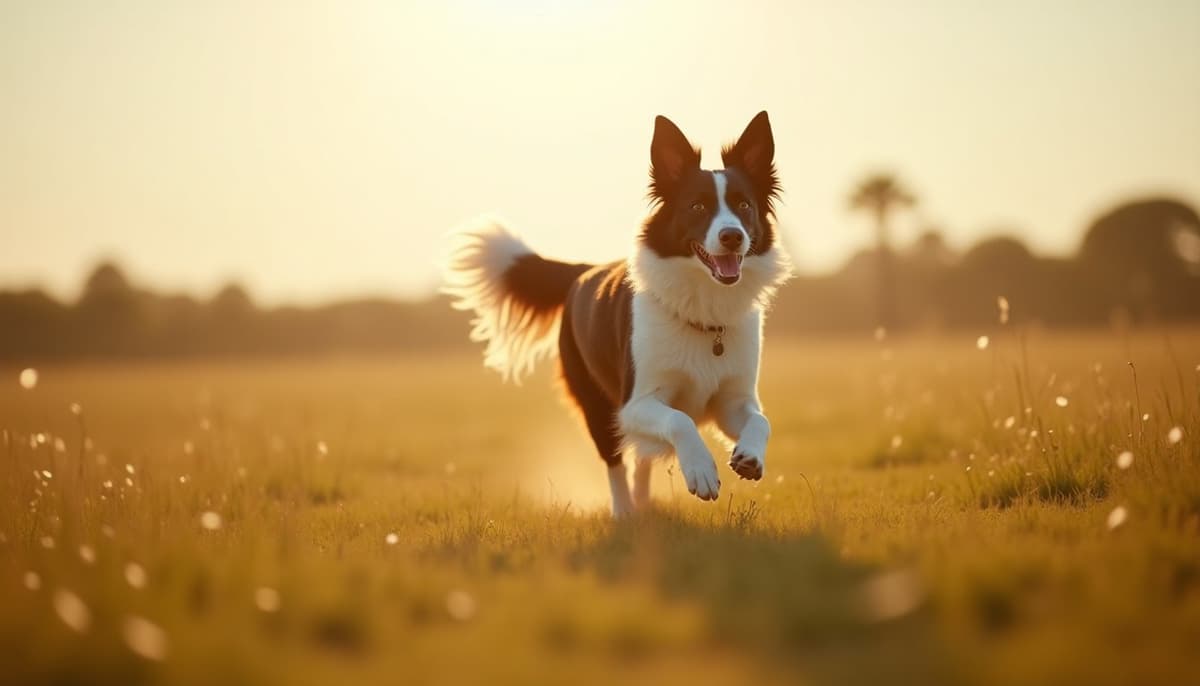 A dog on a walk ā Peptides for Dogs in Palm Bay, FL