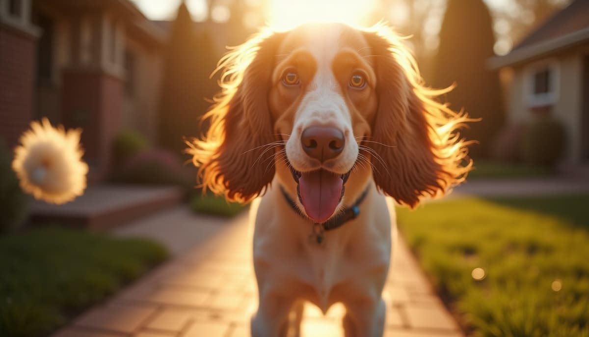 A dog on a walk ā Peptides for Dogs in Peoria, IL