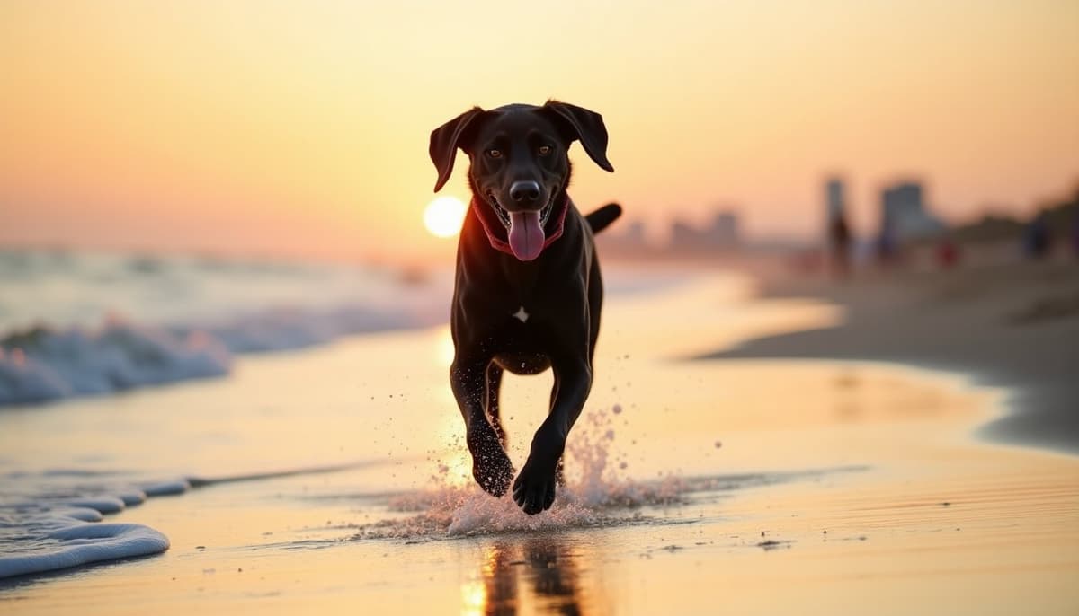 A dog on a walk — Peptides for Dogs in Philadelphia, PA