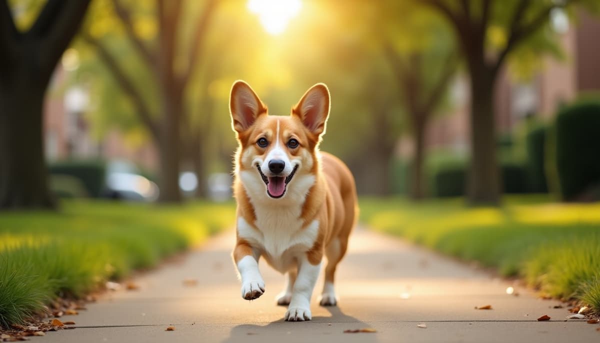 A dog on a walk ā Peptides for Dogs in Plano, TX