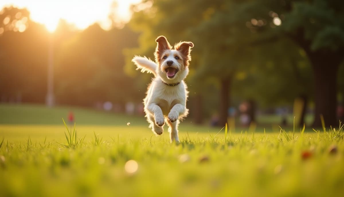 A dog on a walk ā Peptides for Dogs in Providence, RI