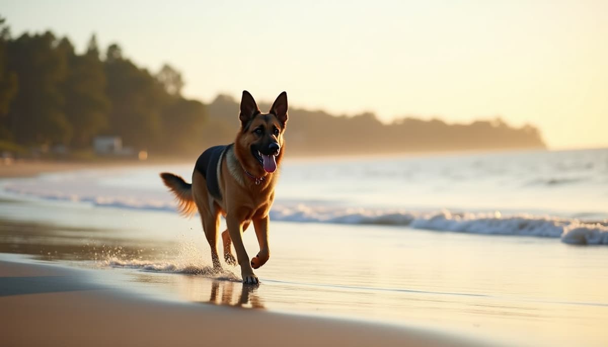 A dog on a walk — Peptides for Dogs in Rochester, NY