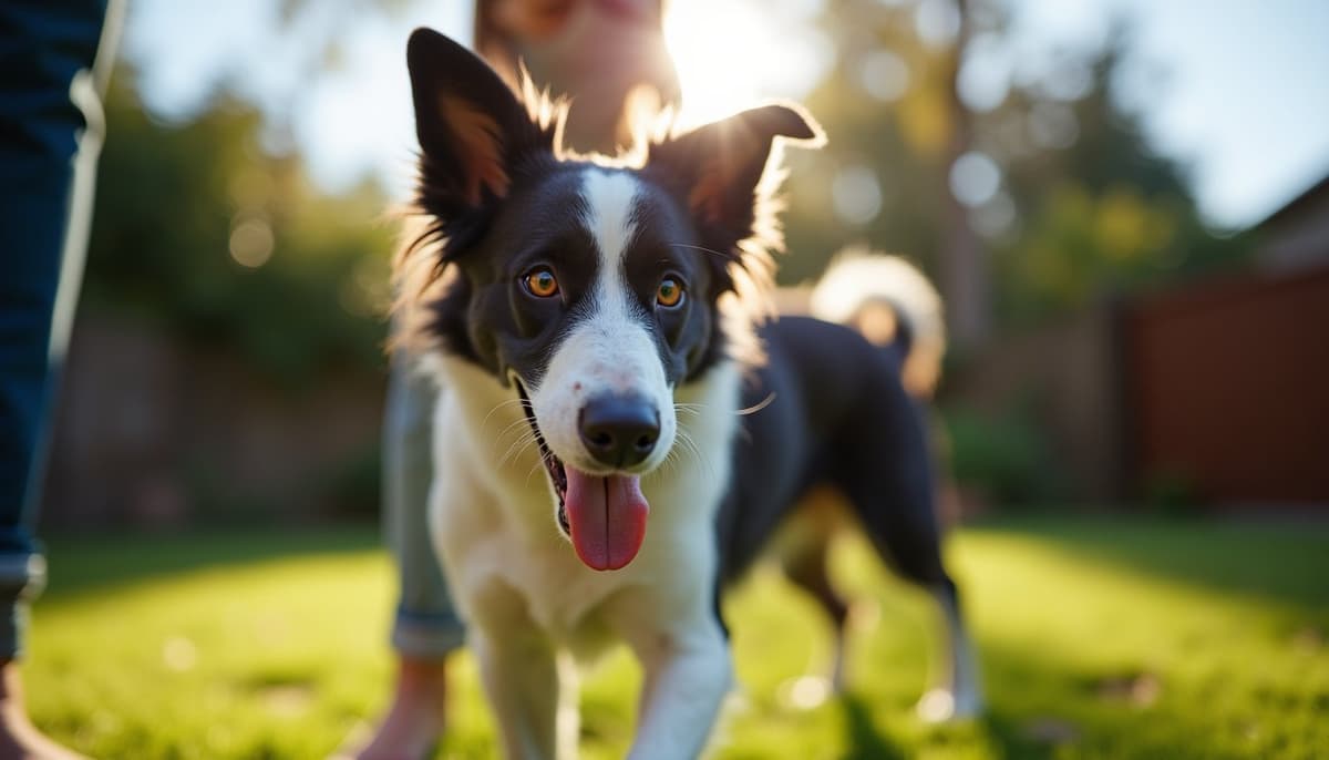 A dog on a walk — Peptides for Dogs in Salinas, CA