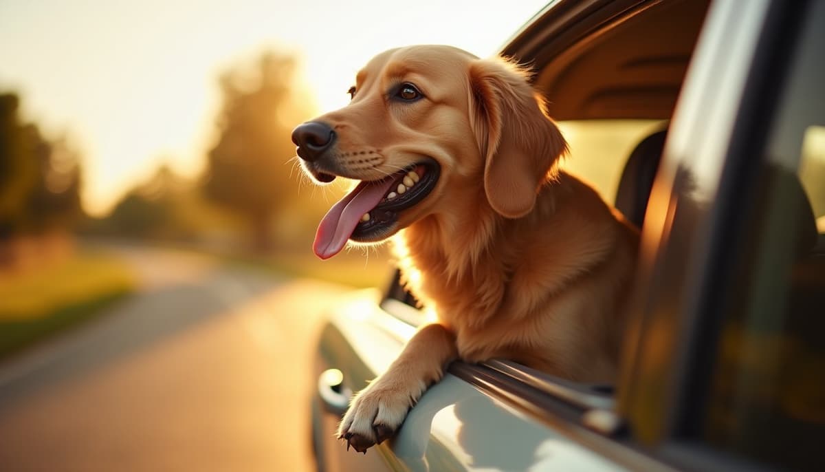 A dog on a walk — Peptides for Dogs in Sunnyvale, CA