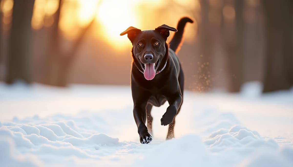 A dog on a walk — Peptides for Dogs in Waco, TX