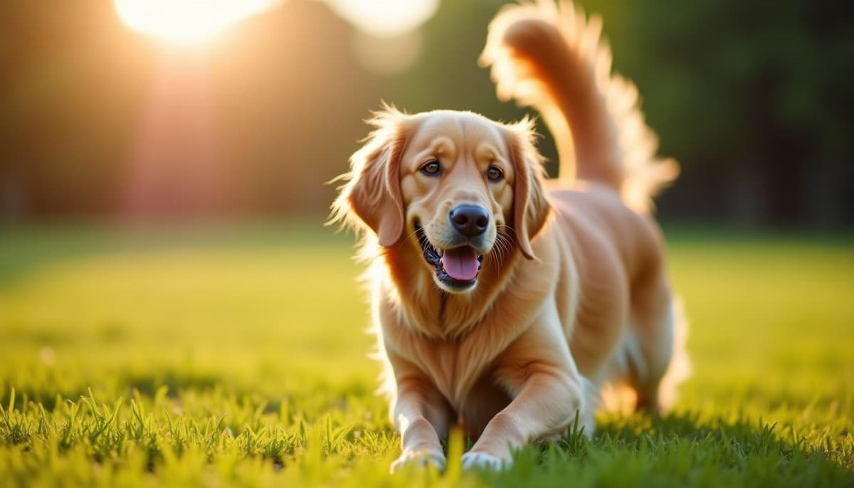 A dog on a walk — Peptides for Dogs in Washington DC