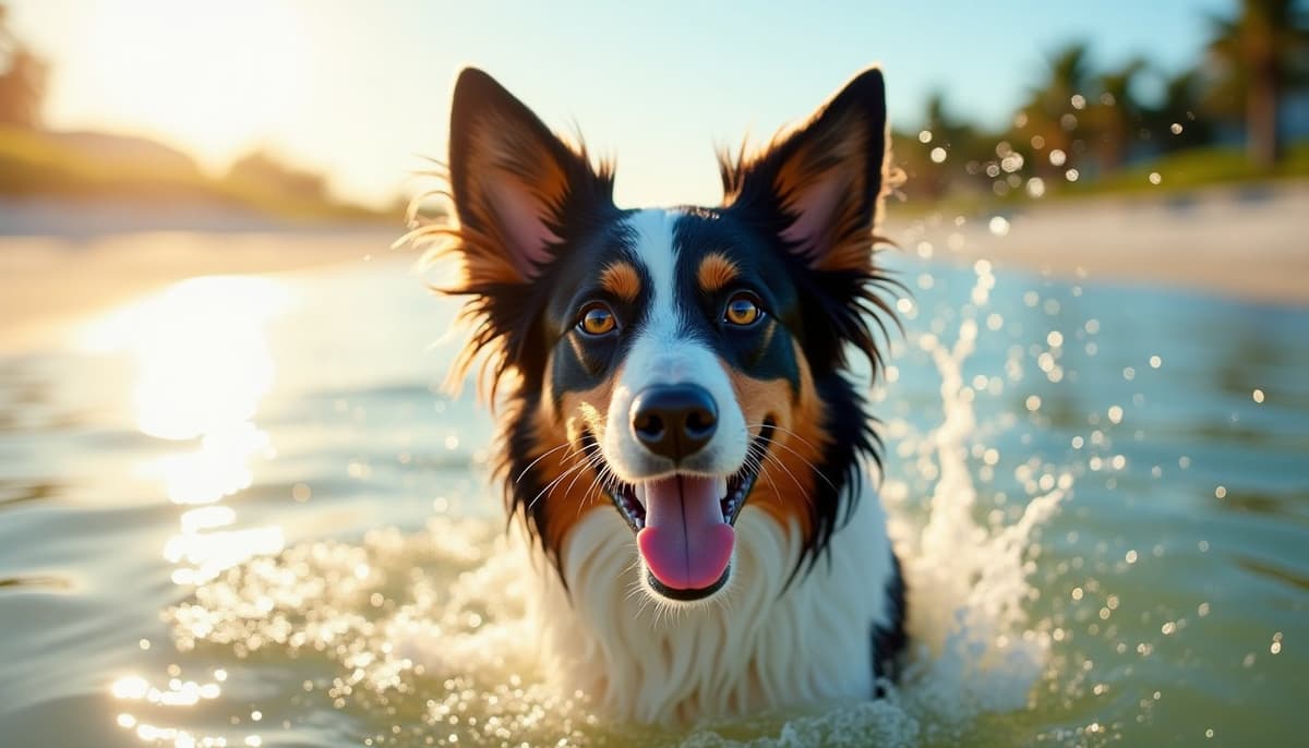 A dog on a walk — Peptides for Dogs in West Palm Beach FL