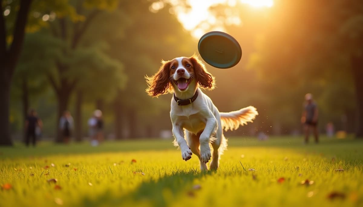 A dog on a walk ā Peptides for Pets in Arlington, TX for Dogs